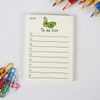 50-sheet Note Pad Message Notes Chesk List To Do List Memo Writing Pads Scarpbook Stationery Office Supplies for Student Notepad