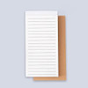 50 Pages Memo Pad Sticky Note Kraft Paper Writing Pads Notepads Portable Daily Planner Schedule Book To Do List School Supplies