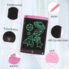 LCD Writing Tablet 8.5 inch Digital Drawing Electronic Handwriting Pad Message Graphics Board sketch board with lock gift
