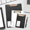 Simple A4 A5 Notepad Memo Pad Board Clip Loose-leaf Notebook File Writing Clamps Office School Supplies