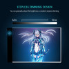 CHIPAL Ultrathin A4 Digital Graphics Tablet for Drawing Pad LED Light Box Electronic USB Art Graphic Table Writing Copy Board