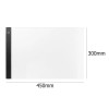 A3 A4 A5 Dimmable Graphics Drawing Tablet USB LED Light Box Copy Board Pad Electronic Art Graphic Painting Writing Pad Table