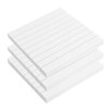 80Sheets/PC Kraft Paper Memo Pad Posted It Khaki / White Sticky Notes Bookmark Writing Pads Office Shool Stationery Supplies