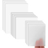 150pcs Transparent Sticky Notes Self-Stick Note Pad Clear Notes Self Adhesive Removable for Studying Writing in Text Book Office