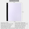 CHIPAL A3 LED Drawing Tablet Diamond Painting Writing Table Digital Tracing Copy Board Level Dimmable Graphic Art Light Pad