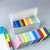 1100 Sheets Colored Sticky Notes Scrapes Stickers Paper Colorful Notepad Writing Pads School Stationery Office Supplies