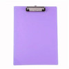 A5 Clipboard Colofrul Plastic Writing Pad Clipboard with Clip A5 Record List Board for Paper Holder Office Kids School Supplies