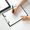 1pc A4 A5 Notepad Memo Pad Board Clip Loose-leaf Notebook File Writing Clamps Office School Stationery Supplies