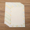 8pcs Exquisite Colored Letter Paper Creative Little Fresh Writing Paper Cute Letter Pads for Envelope Stationery Office Supplies