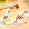 3pcs/lot Kawaii Mr.Lazy Egg Memo pad diy note Writing pad Gift Notepad office school supplies stationery G173