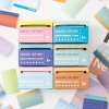 70 Sheet Study Stationery Sticky Note Pull Out Style American Memo Pad Lovely Scrapbook Writing Mini Notepad Student Supplies