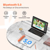 Ugee Q8W Bluetooth 5.0 Wireless Graphic Drawing Tablet 8.5x6 inch Digital Sketch Tablet Writing Drawing Pad for Android PC