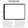 A3 Scale Drawing LED Light Pad Tablet Artcraft Tracing Light Box Copy Board Paint Writing Table for Painting Sketching Animation