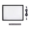 CHIPAL A3 Scale LED Drawing Tablet Art Painting Writing Graphics Tablets Copy Board Artcraft Tracing LED Light Box Sketching Pad