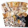 20Packs Wholesale Package Space time writing famous paintings Decorative collage backing Scrapbooking Paper Material 185*135MM