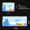 RGB Black Large MousePad Xxl 400x900MM Cute Cat Mouse Pad Computer Accessories Game Table Pad Writing Pad Desk Pad for Gamemouse