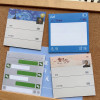 40 Bags/Lot Funny Chat Message Sticker Tablet Memo Pad Posted Paper Notepad Self-adhesive Notes