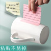 40PCS/Lot Office School Stationery Colorful Message Sticker Tablet Memo Pad Posted Paper Notepad Self-adhesive Notes