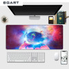 Astronaut mouse pad sci-fi space keyboard pad student writing pad desk decoration mouse pad non-slip rubber base design