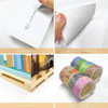 Container Note Cube Memo Note Paper Cube with 550 Blank Sheets, Non-Stick Memo Cube with Sticky Notes Great for Writing Notes