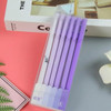6 Piece/Box Lytwtw's Stationery Cute Morandi Color Gel Pen Creative Press Office Gift School Supplies Stationery Kawaii Pens