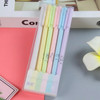 6 Piece/Box Lytwtw's Stationery Cute Morandi Color Gel Pen Creative Press Office Gift School Supplies Stationery Kawaii Pens