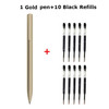 Xiaomi BEIFA Metal Gel Ink Pen Rotating 0.5MM Black Switzerland Refill Business Signing caneta School Office Stationery Supplies Xiaomi BEIFA Metal Gel Ink Pen Rotating 0.5MM Black Switzerland Refill Business Signing caneta School Office Stationery Supplies