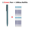 Xiaomi BEIFA Metal Gel Ink Pen Rotating 0.5MM Black Switzerland Refill Business Signing caneta School Office Stationery Supplies