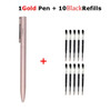 Xiaomi BEIFA Metal Gel Ink Pen Rotating 0.5MM Black Switzerland Refill Business Signing caneta School Office Stationery Supplies