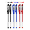 Gel Pen Set Black Blue Ballpoint 0.5 mm Refills Cute School & office writing pens supplies Kawaii Korean Stationery