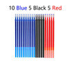 Erasable Gel Pen Set Ballpoint Pens Rod 0.5mm Refills Muti-Colors ink Washable Handle Stationery School Office Writing Supplies