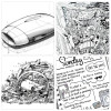10Pcs/set Waterproof Ink Black Micron Neelde Drawing Pen Pigment Fine Line Sketch Markers Pen For Hand-Paint anime Art Supplies 10Pcs/set Waterproof Ink Black Micron Neelde Drawing Pen Pigment Fine Line Sketch Markers Pen For Hand-Paint anime Art Supplies