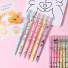 12pcs Sanrio Erasable Neutral Pen Hello Kitty Kuromi Cinnamoroll Student Gel Pens Office Stationery School Supplies Wholesale