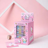 12pcs Sanrio Erasable Neutral Pen Hello Kitty Kuromi Cinnamoroll Student Gel Pens Office Stationery School Supplies Wholesale