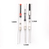 3pcs/6pcs Fountain Pen Ink Cartridge Converter Filler Ink Pen Ink Sac Syringe Device Tool Stationery Office Supplies