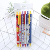 1 Set /6 Piece Cute INS Animals Girls Gel Pen Creative Press Office Gift School Supplies Stationery Kawaii Funny Pens