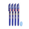 Erasable gel pens set 0.5 mm Fine point blue kawaii ballpoint pen for writing Korean Stationery Office school supplies