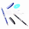 Erasable Pen Set Blue Black Color Ink Writing Gel Pens Washable handle Rod for School Office Stationery Supplies Exam Spare