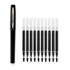 Haile Large Capacity Gel Pen 0.5/0.7/1.0mm Business Pen Signature Calligraphy Pen Ball Pen For School Office Writing Stationery