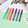 12 Color 0.7mm Blue Black Ink Gel Pen Erasable Refill Rod set Erasable Pen Washable Handle School Writing Stationery Gel Ink Pen