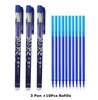 Erasable Gel Pen Refills Rod Set 0.5mm Washable Handle Magic Erasable Pen for School Pen Writing Tools Kawaii Stationery