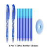 Erasable Gel Pen Refills Rod Set 0.5mm Washable Handle Magic Erasable Pen for School Pen Writing Tools Kawaii Stationery