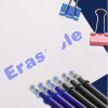 0.5mm Erasable Pen Set Blue Black Ink Gel Pen Erasable Refill Rod Washable Handle School&Office Writing Stationery Gel Ink Pen