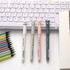 4 Pieces Cartoon Cute Kawaii Animals Bear Erasable Pen Creative School Office Gel Pens Suppliies Gift Stationery