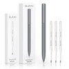 BUNKI Metal Sign Pen Ballpen Signing Pen 0.5MM Gel PREMEC Smooth Switzerland Refill Black Ink Office School Writing Pen BK0100