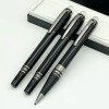 LAN MB Rollerball Ballpoint Pen Star Frosted Black & Resin Splice with Serial Number Smooth Writing