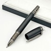 LAN MB Rollerball Ballpoint Pen Star Frosted Black & Resin Splice with Serial Number Smooth Writing