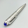Lanlan CT Ballpoint Pen Silver Gold Thread Design Writing Smooth Classic Office School Stationery