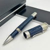 Luxury Design Great Writer Edition Mark Twain MB Rollerball Ballpoint Pen Black Blue Wine Red Ice Crack With Serial Number