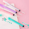 160Pcs Cute Syringe Pens Gel Pen School Black Ink Ballpoint Pens For Student Office Supplies Writing Stationery